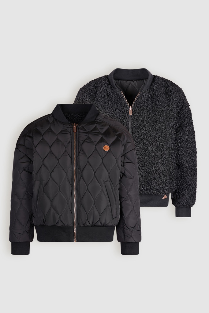 NOBELL - Manteau réversible noir