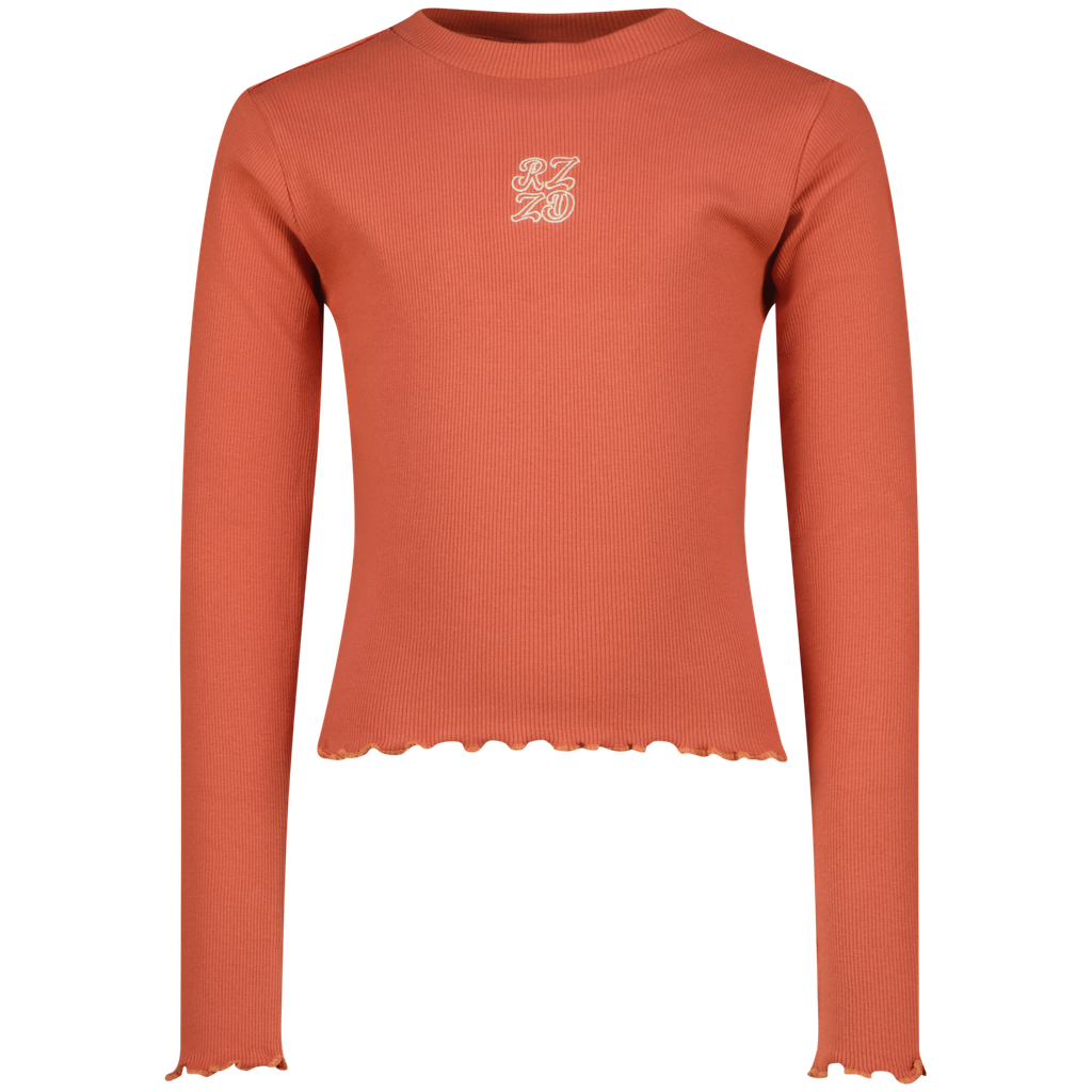 RAIZZED - T-shirt orangé croc top