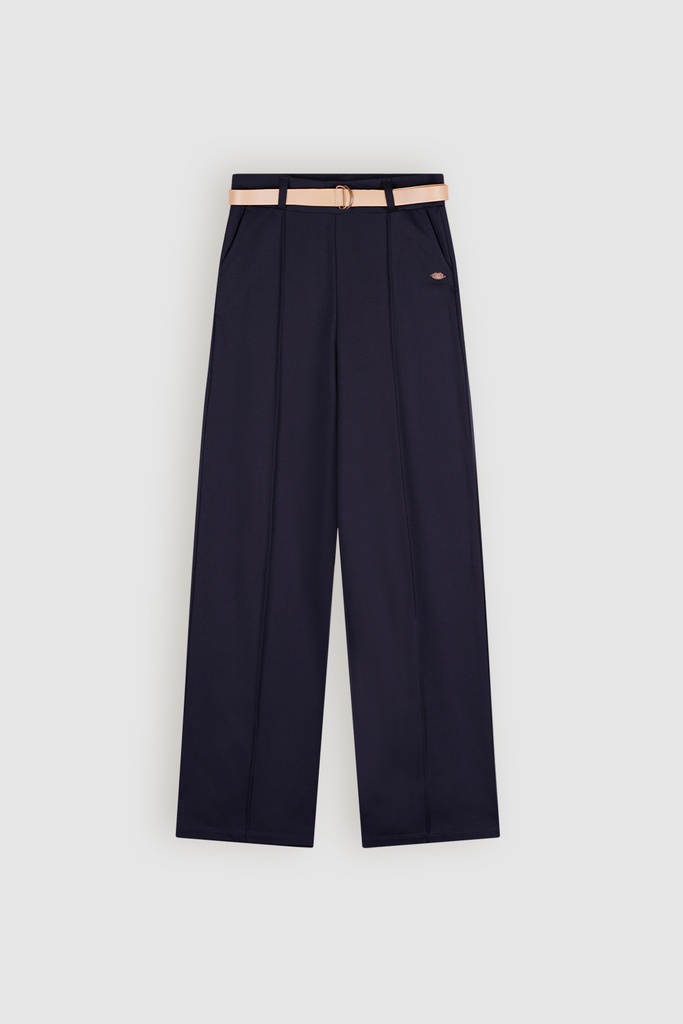 NOBELL - Pantalon ample bleu marine