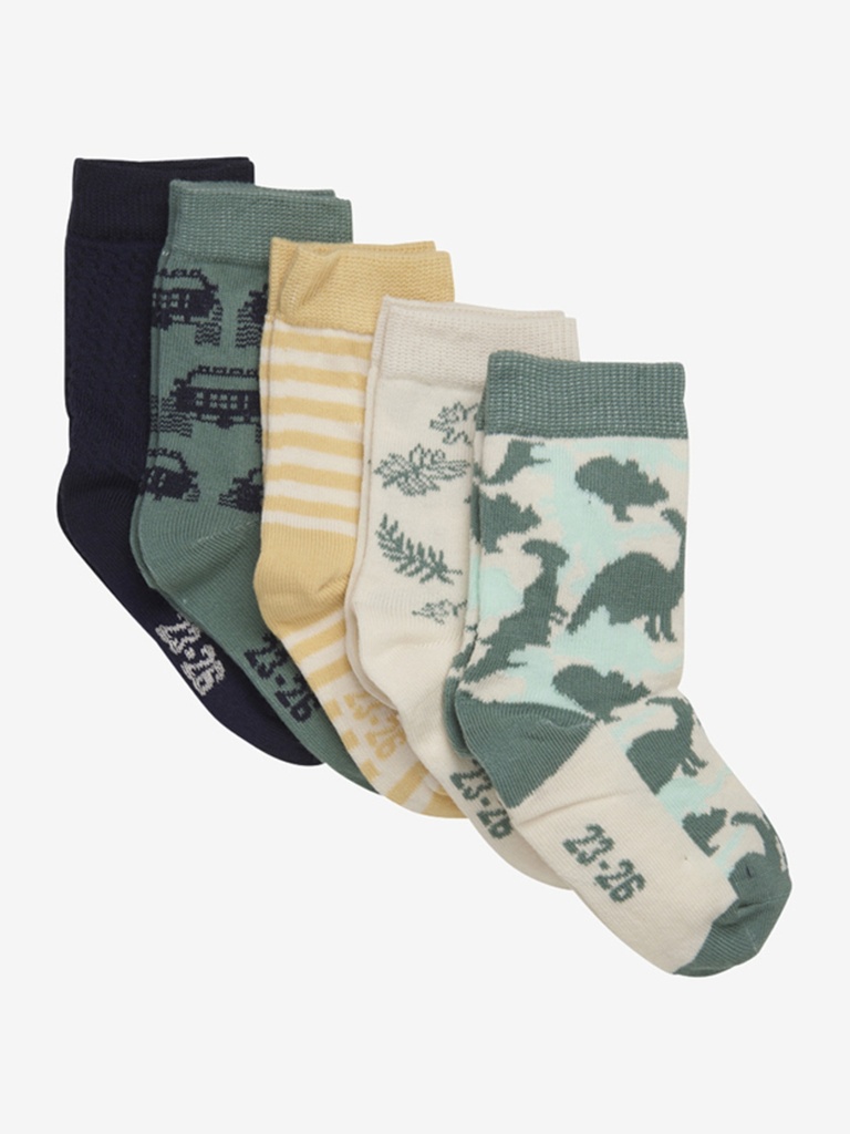 MINYMO - Lot de chaussettes dinosaures