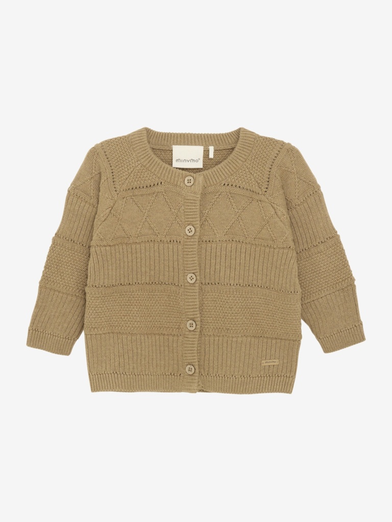 MINYMO - Cardigan camel