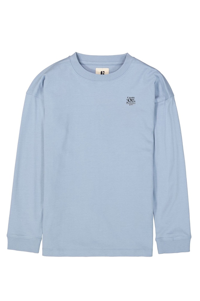 GARCIA - T-shirt LM gris/bleu