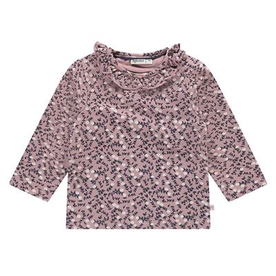 BABYFACE - Sweat chaud mauve + fleurs