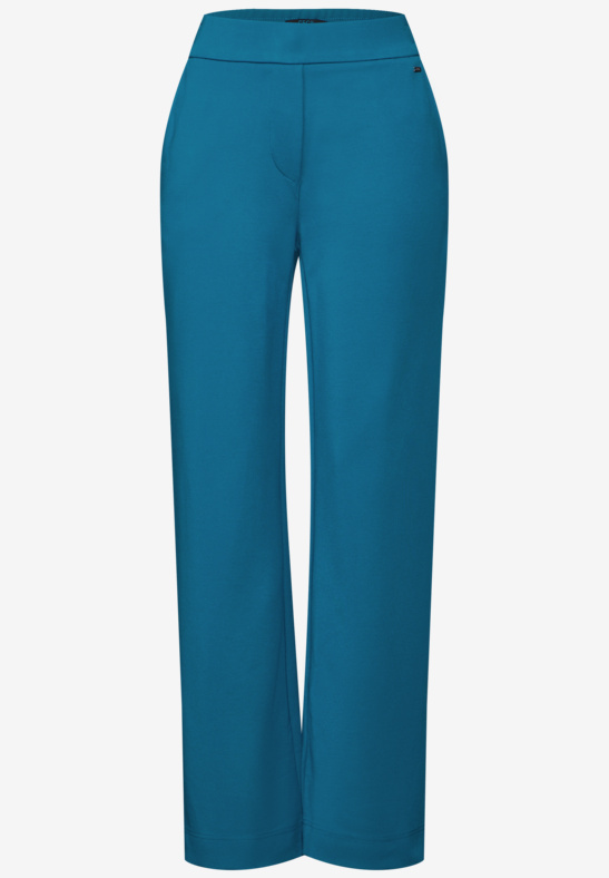 CECIL - Pantalon large bleu