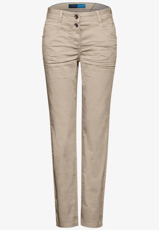 CECIL - Jeans beige SCARLETT