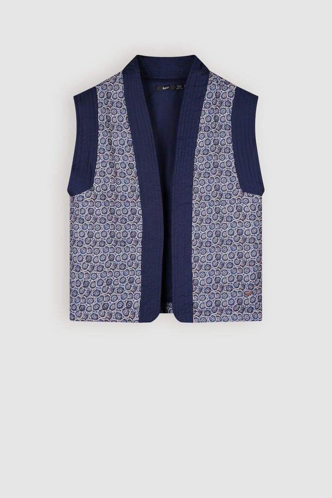 NOBELL - Gilet sans manche bleu marine