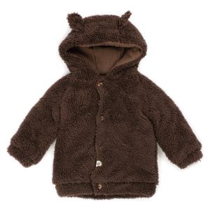 COCODEE - Manteau brun + capuche