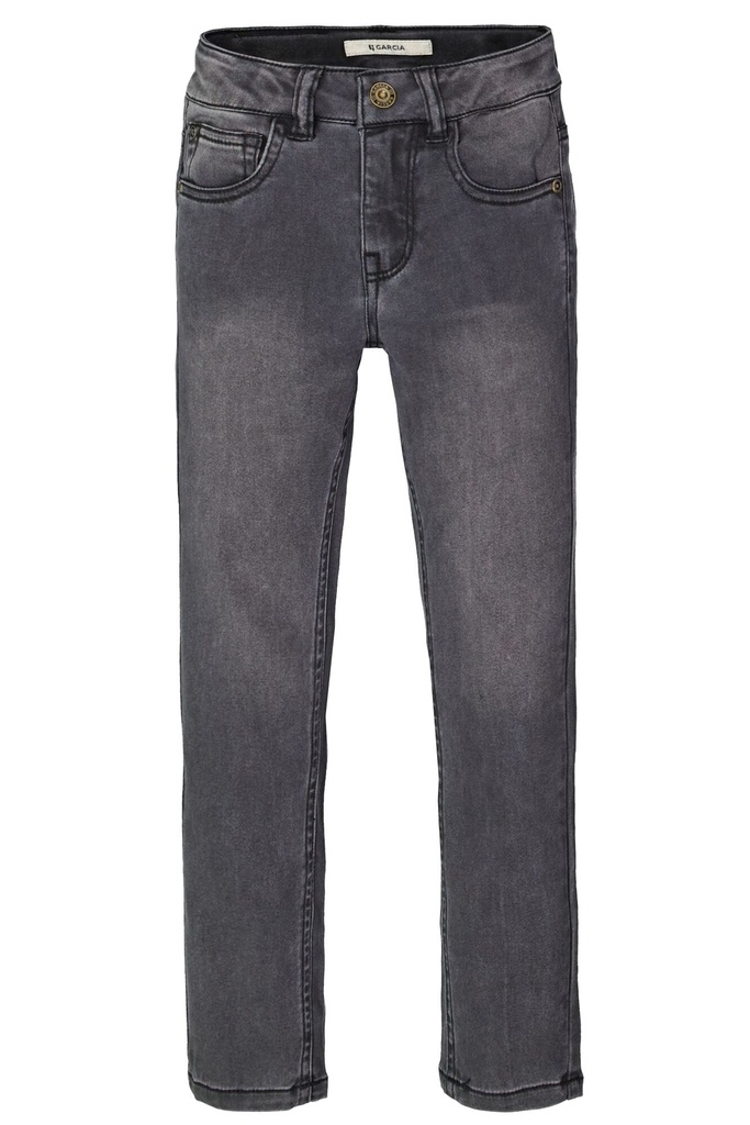 GARCIA - Jeans noir délavé SUPERSLIM