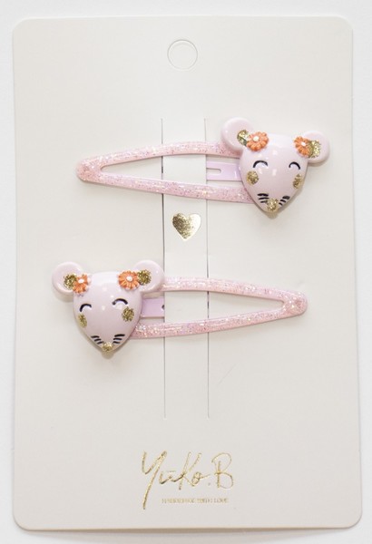 YUKO - Barrettes Souris