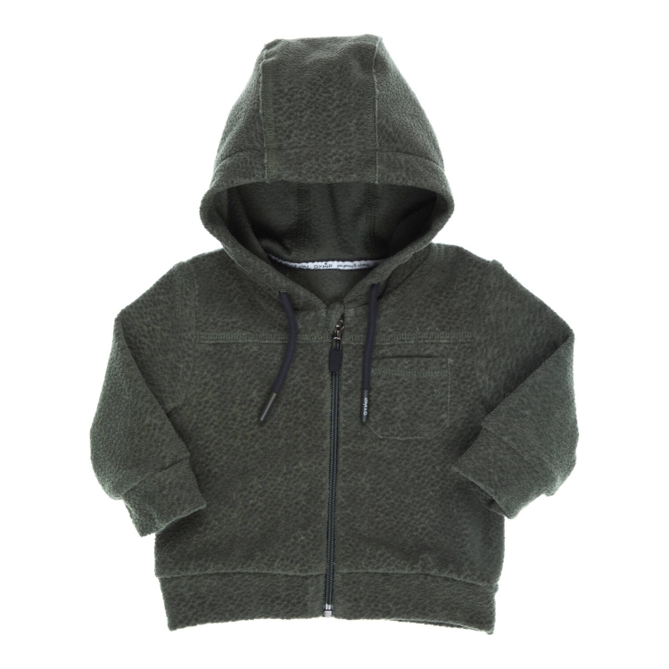 GYMP - Cardigan capuche kaki