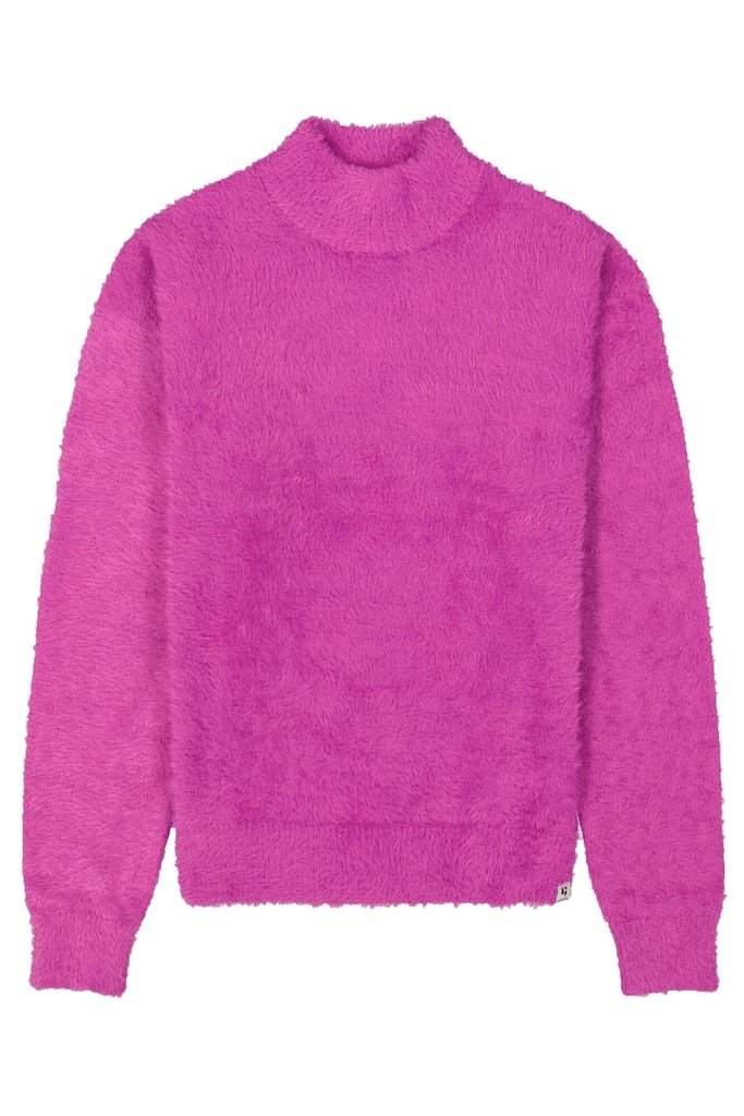 GARCIA - Pull doux framboise