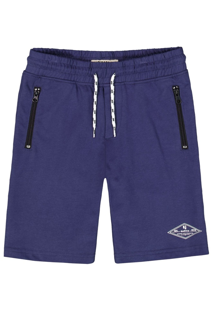 GARCIA - Short souple bleu marine 