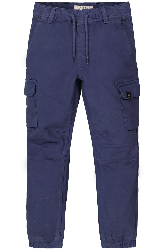 GARCIA - Pantalon cargo bleu marine