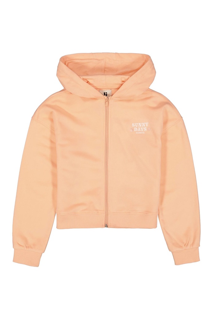 GARCIA -  Cardigan capuche orange + SUNNY DAYS