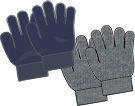 [4.7025/00-3885] IDO - Duo de gants en laine