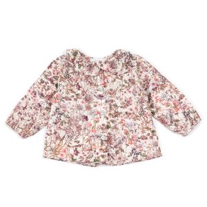 COCODEE - Blouse fleurie vieux rose