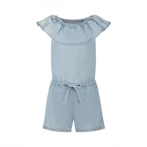 [R50912-37] KOKO NOKO - Combishort en jeans souple  