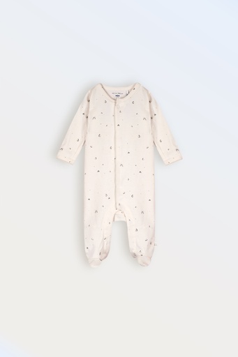 [E311-8001-021] PETITE MAISON - Pyjama écru et beige