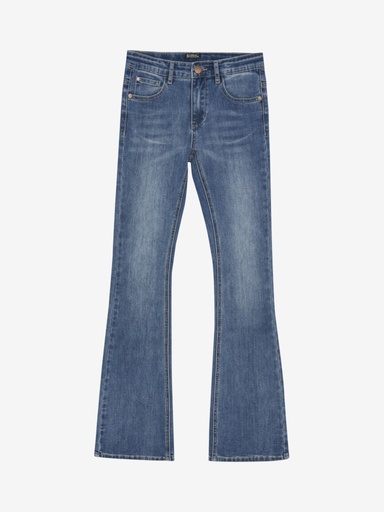 [IBGW24-2100] INDIAN BLUE JEANS - Jeans bleu patte d'éléphants