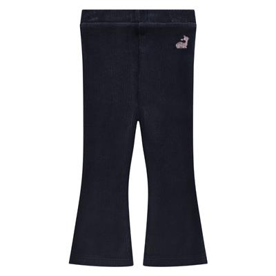 [BBE24628246] BABYFACE - Pantalon évasé velours bleu marine