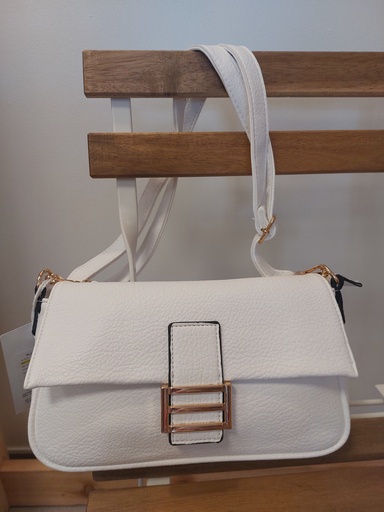 [WHITE] ACCESS - Sac blanc rectangulaire