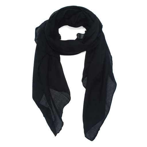 ACCESS - Foulard noir uni