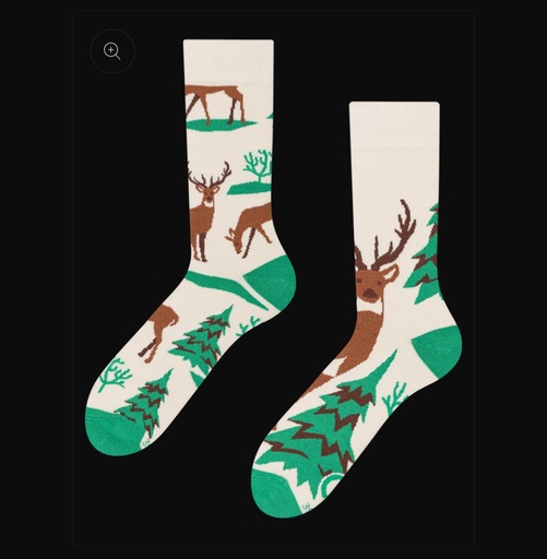 DEDOLES - Chaussettes TRES chaudes cerfs